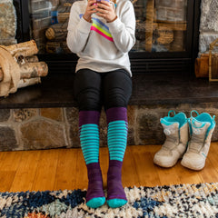 Kids Edge Over-the-Calf  Midweight Ski & Snowboard Sock-Last Chance