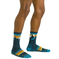 Men's Sunset Ridge Micro Crew Lightweight Hiking Socks