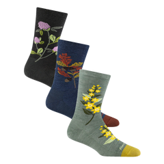 Women's Blossom Bouquet Lifestyle Crew 3-Pack