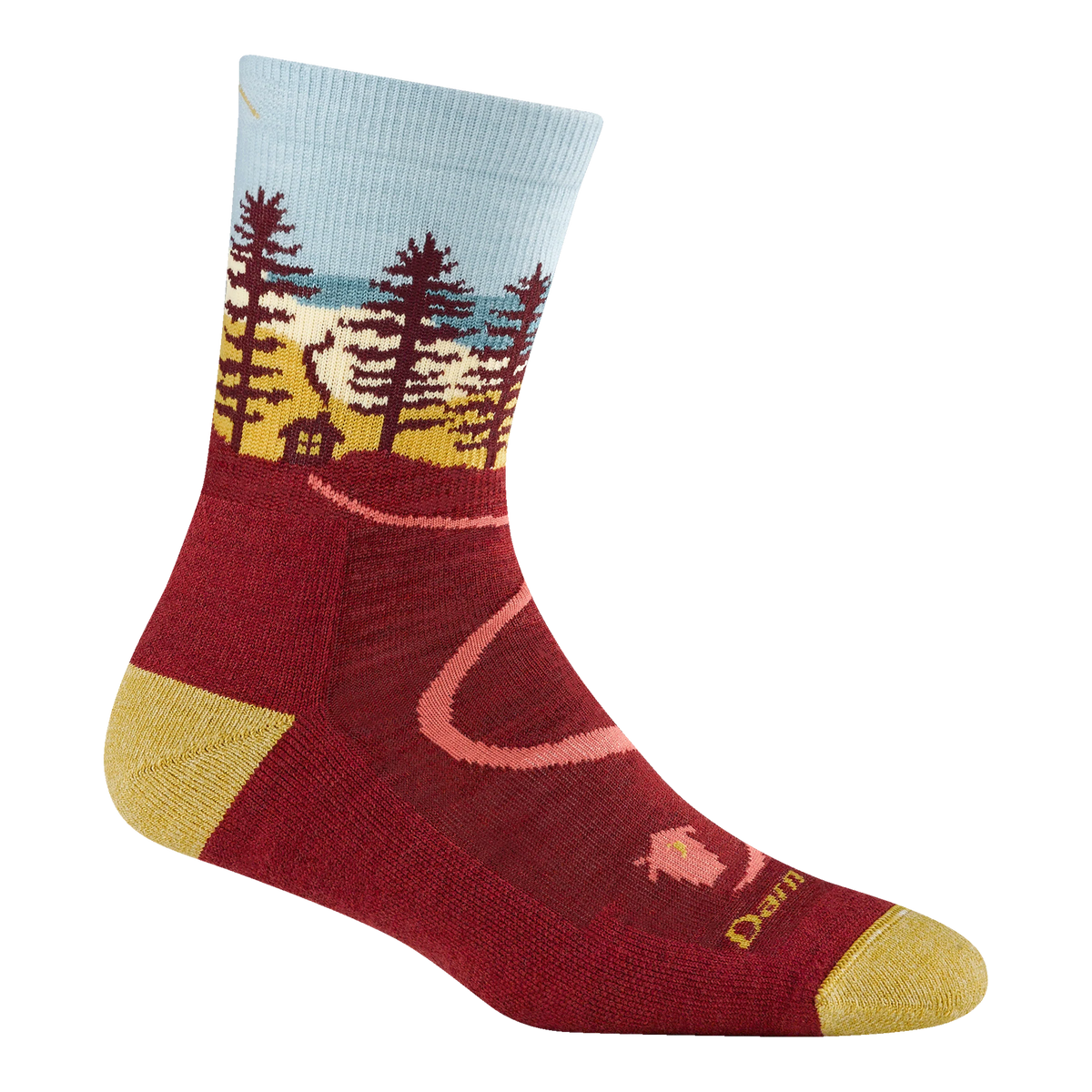 Women's Limited Edition Northwoods Micro Crew  Midweight Hiking Sock
