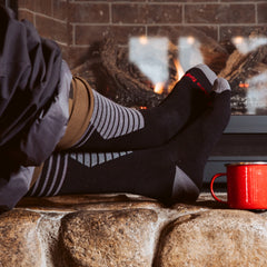 Men's Thermolite® Edge Over-the-Calf  Midweight Ski & Snowboard Sock-Last Chance