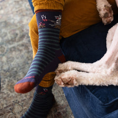 Men's and Women's Animal 2-Pack Lifestyle Socks