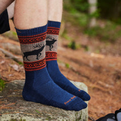 Men's and Women's Hiker Boot Sock 2-Pack Hiking Socks